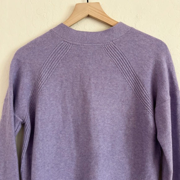 J. Jill Purple Cardigan Sweater - Picture 7 of 7